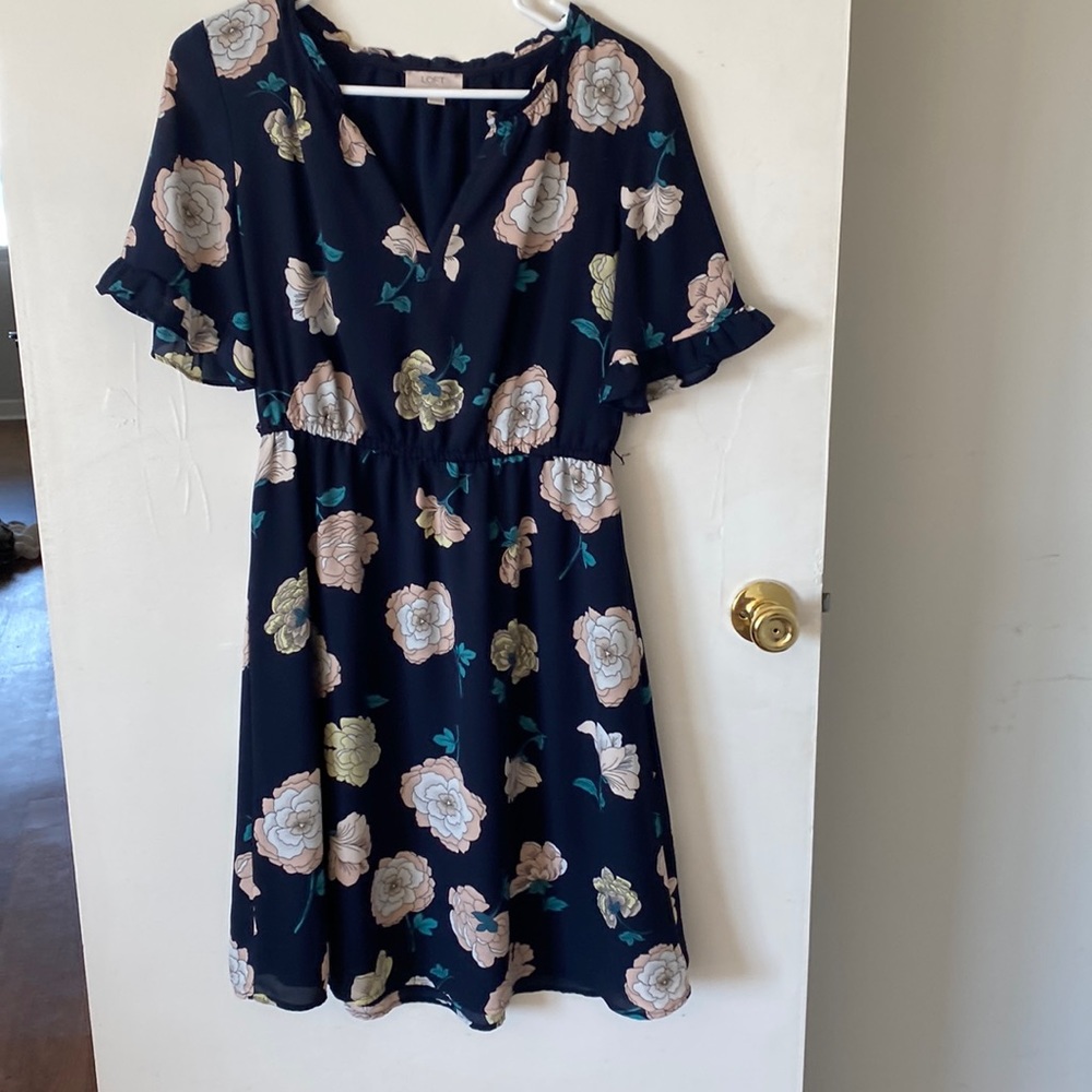 Loft floral dress